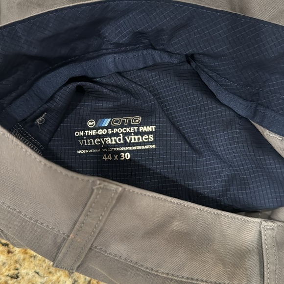 Men’s Vineyard Vines on-the-go 5 pocket pant 44x30 - Picture 6 of 8